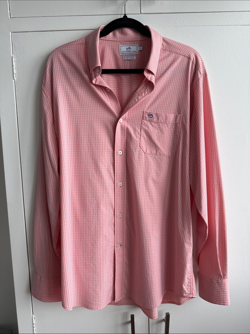 Southern Tide Intercoastal Short Peach Pattern